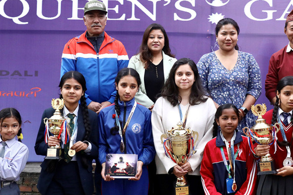 सदीक्षालाई हिमालयन क्विन्स ग्याम्बिटको उपाधि